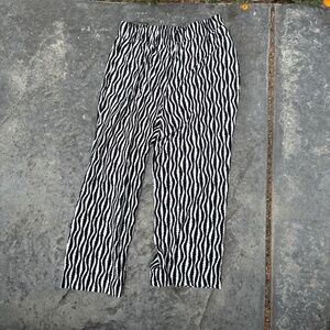 Whistles Striped Printed Trousers